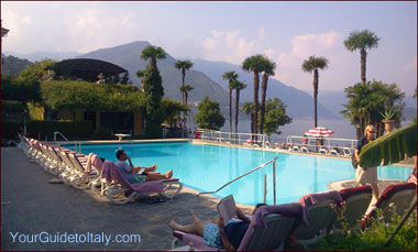 Hotel Vila Serbelloni pool