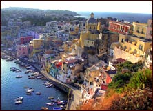 Three islands of the Gulf of Naples